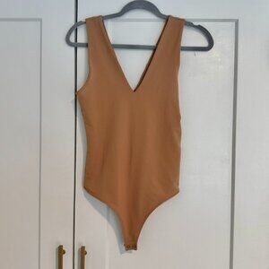 Abercrombie & Fitch Cotton-Blend Seamless Fabric Bodysuit
